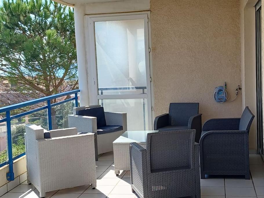 פלורי Plain-Pied, Terrasse, Piscine, Pleine Vue Mer, Plage A 6' A Pied, Parking, Wifi מראה חיצוני תמונה