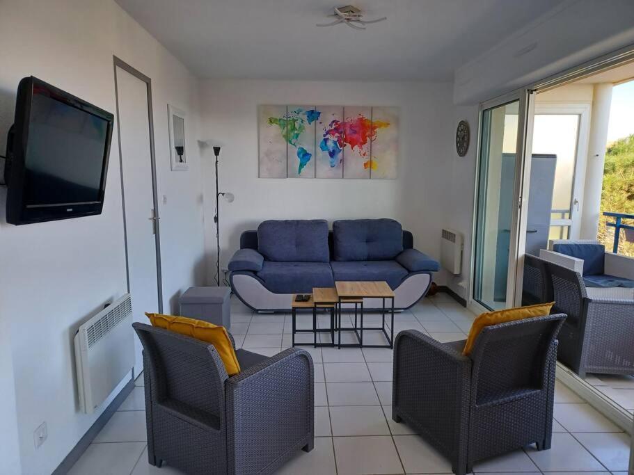 פלורי Plain-Pied, Terrasse, Piscine, Pleine Vue Mer, Plage A 6' A Pied, Parking, Wifi מראה חיצוני תמונה