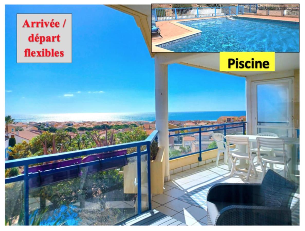 פלורי Plain-Pied, Terrasse, Piscine, Pleine Vue Mer, Plage A 6' A Pied, Parking, Wifi מראה חיצוני תמונה
